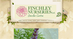 Desktop Screenshot of finchleynurseries.net